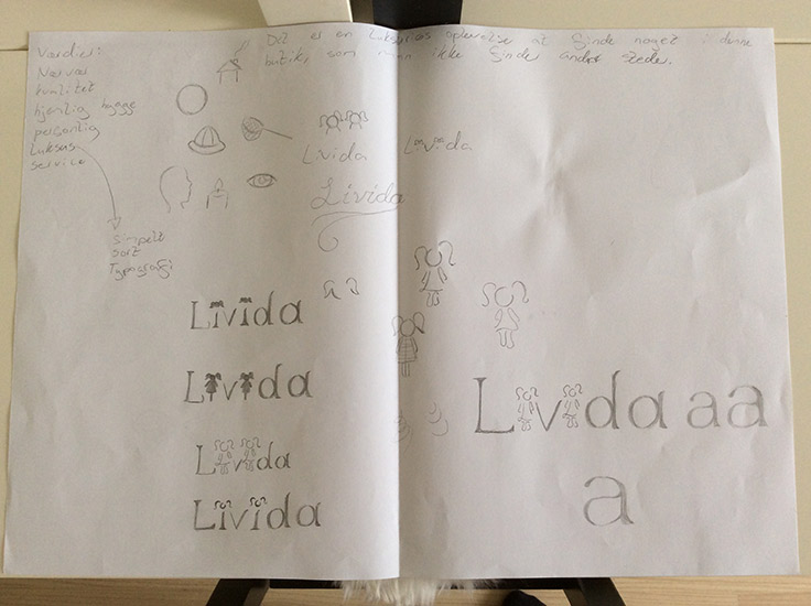 Visuel identitet for Livida