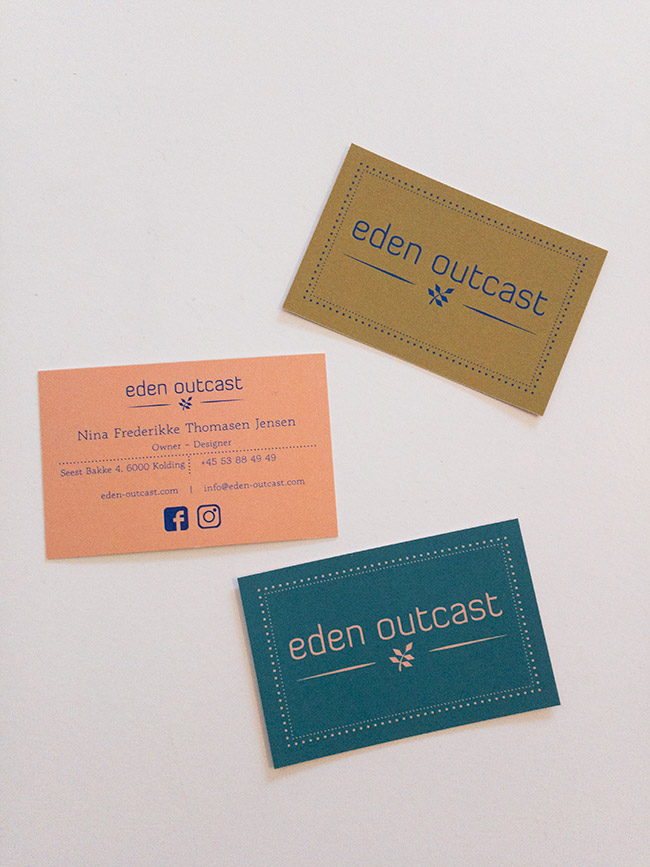 Visuel identitet for Eden Outcast