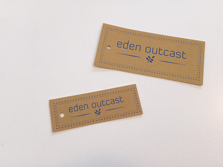 Visuel identitet for Eden Outcast