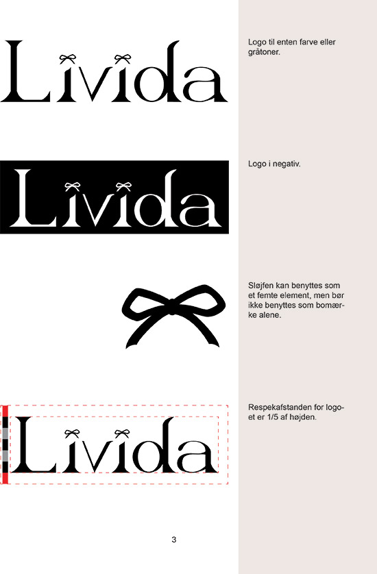Visuel identitet for Livida