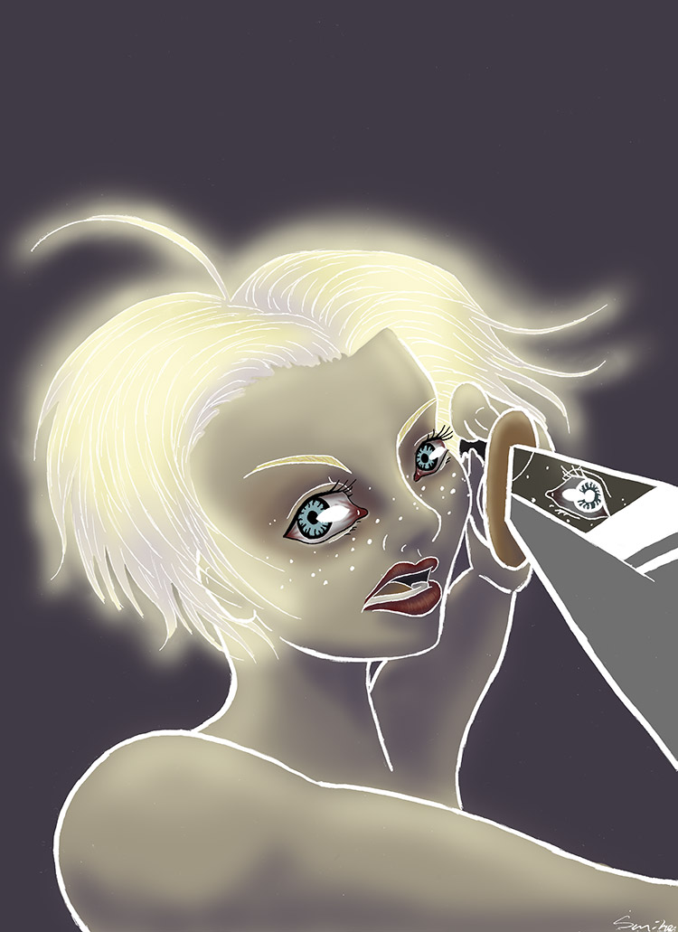 Dyrisk instinkt - Photoshop tegning